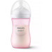 Philips Avent Natural Response 260ml bottle in pastel pink PK1 (SCY903/11)