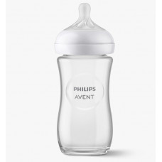 Philips Avent Natural Response Glass Bottle 240ml Bottle PK1 (SCY933/01)